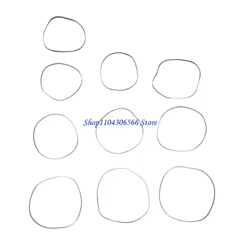 02DD Precise Fit 4mm Rubber Belt For Vintaged Recorders Players Shock Absorption