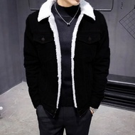 V44859 Jaket Jeans Denim SherpaJaket Jeans Pria WanitaSHERPA DENIM  JAKET JEANS SHERPA PRIAJAKET BUL