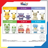 Pokemofu Doll 6 Plastic Figure - Pikachu / Gengar / Mimikyu / Sprigatito / Fuecoco / Quaxly