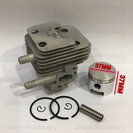 Mesin Rumput Cylinder Tanaka 328star 37mm piston pro super338 Sstart sum*328 brush cutter Japan spar