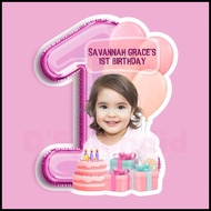 ● ۞ ◎ Ref Magnet Photo Face Cut Out Souvenir