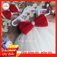 White dress for girls 1 year old, 2 years old, 3 years old, 4 years old, 5 years old to 10 years old