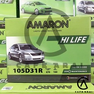 แบตเตอรี่ Amaron Hi Life 105D31R  105D31L