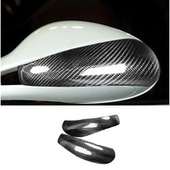 Fit For Porsche Carrera 911 997 2005-2011 Real Carbon Fiber Mirror Cover Caps Car Accessories 1 Pair