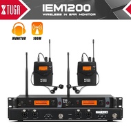 Iem1200 Professional In-ear Monitor System Multi Channel Bodypack Monitor With In-ear Wireless Monit