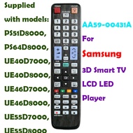 REMOTE  For Samsung 3D Smart TV LCD LED Player AA59-00431A Remote Control  Supplied with models: PS5
