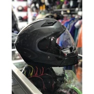 Helm Full Face Zeus 611c Titanium