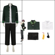 NEW Hayato Suo Anime Wind Breaker Cosplay WINBRE Costume Wig School Uniform Halloween Party Suit Fre