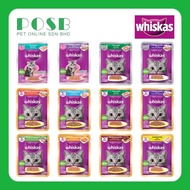 Whiskas Cat Pouch Wet Food 80gr / Whiskas Pouch Cat Wet Food Snack Cat Treat / Makanan Kucing