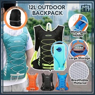 MR 12L Outdoor Hiking Backpack Breathable Waterproof Bag Camping Backpack Beg Galas Travel Beg Cycli