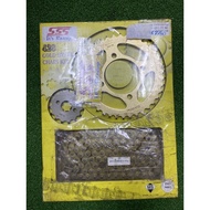 Rxz 428 sss sprocket set gold