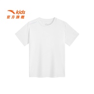 ANTA SS Boys Sports Big Kids 7-14 Years Loose-Fit Breathable T-Shirt 352527106U Budak Lelaki