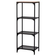 FJALLBO IKEA Shelving Unit, Black, 51x136 cm