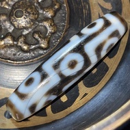 🇲🇾268DZI🚀 2029 Authentic Cert High Oil Cinnabar Nine Eyed Dzi / 9 Eyed Dzi / 高油朱砂九眼天珠 / Manik Tibet 