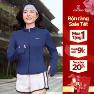 CARDINA 1-layer Active sun protection shirt made of ice text cold fiber material with SPF50+ index t