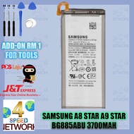 SM A8 Star A9 Star SM-G885F G885Y EB-BG885ABU 3700mah Battery Galaxy G885ABE G8850 A9Star G885 a8sta