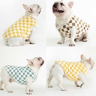 Medium-Sized Dog Clothes Winter Clothes Thickened Fleece Cotton-Padded Clothes Teddy Vest Bulldog Fr