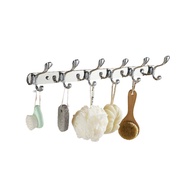 CASSA-C1M135- ราวแขวนติดผนัง สแตนเลส 6 ตะขอ