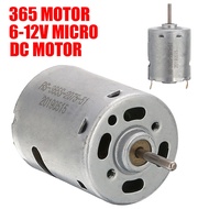 365 Mini DC Motor 6-12V 5000RPM High Speed DIY Small Electric Drill Hobby Motor