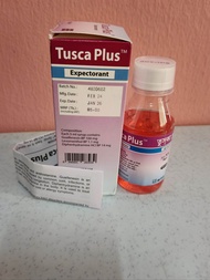 TUSCA PLUS EXPECTORANT 100 ML SYRUP SUGER FREE ( SQUARE)