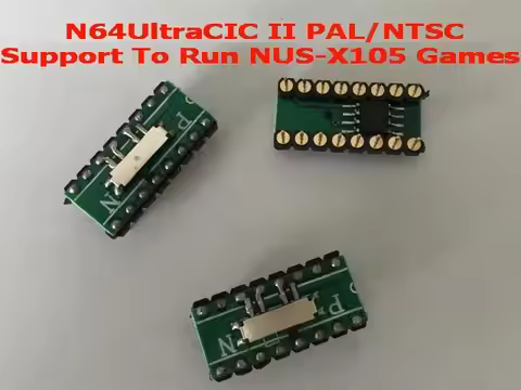 UltraCIC II(ATtiny25) PAL-NUS-7101 NTSC-NUS-6102 CIC Chip for EVERDRIVE 64, ED64Plus, 64drive N64 Fl