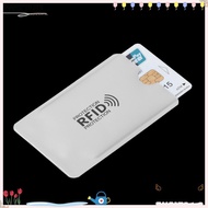 WTTLE 10Pcs Card Protector Sleeve Prevent Scanning RFID Blocking Aluminium Anti Rfid Wallet