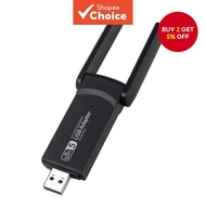 Free Driver AC1300 WiFi Ethernet Portable WiFi USB Adapter Dual-Band Wireless WiFi Dongle 5GHz for L