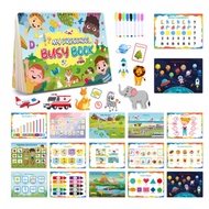 Book busy book kids Happy Planet Baby enlightenment learning early activity montessori toys for kids
