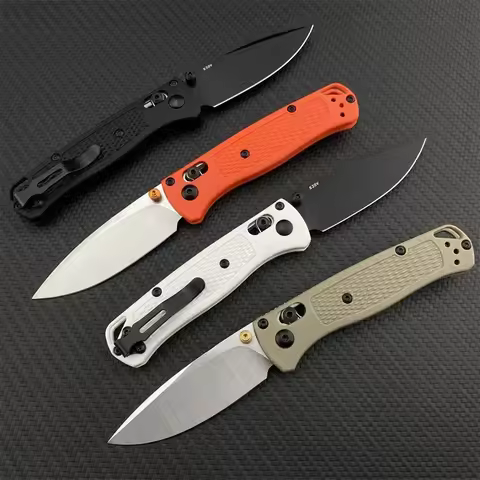 Outdoor Camping Fishing Mini Folding Knife Bugout S30V Blade Portable Folding Knife EDC Tool Gift Es
