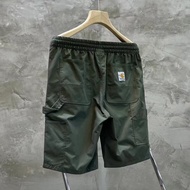 TJWN Carhartt wip workwear shorts classic LOGO label multi-pocket tear-proof cloth casual pants tren