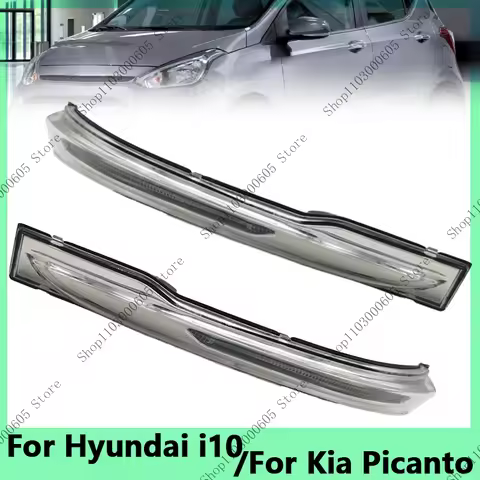 87614B9000/87624B9000 For Hyundai i10 2014-2019 For Kia Picanto 2015-2017 LED Rearview Mirror Turn S