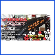 HONDA CLICK, SIDE DECALS (2PCS.)