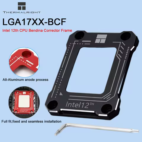Thermalright Aluminum LGA1700-BCF Intel12 Generation CPU Bending Correction Fixing Buckle Frame 1700