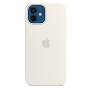 Apple - Apple iPhone 12 | 12 Pro MagSafe 矽膠護殼 - 白色