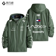F1 Hypercar APXGP Racing Driver Jacket Movie Merchandise Sunny Hayes Three-in-One Windbreaker Standa