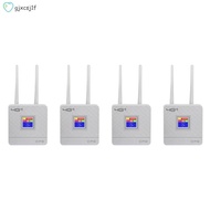 4X CPE903 LTE Home 3G 4G 2 External Antennas Wifi Modem CPE Wireless Router with RJ45 Port and SIM Card Slot US Plug