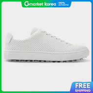 G /Fore Womens Golf Shoes 230 White Leather Spikeless Sneakers Practice Shoes