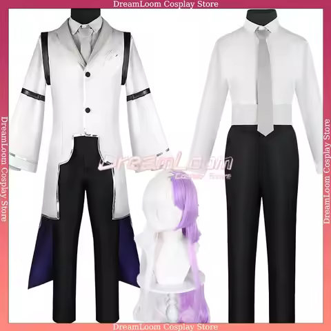 Sigma Cosplay Costume Anime BSD 4th Sigma Trench Uniform Suit For Halloween Comic Con Sigma Outfits