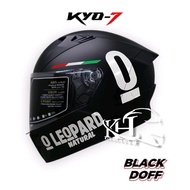 JPN KYO 7 PULL FACE LEOPARD HELMET pull pace jpn helmet