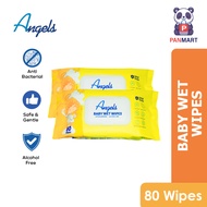 ANGELS Baby Wet Wipes Carton Sale  - 30 / 80 Wipes Pack - Safe & Gentle for Babies!