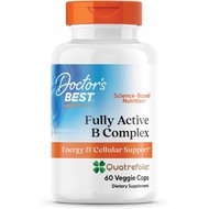 Doctor's Best Full-Active Vitamin B Complex Vitamin Supplement, Unisex-Super Complex Vitamin B, Cont