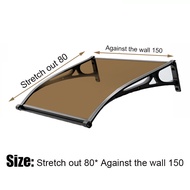 Bumbung awning awning roof outdoor awining roof  aluminium polikarbonat  canopy awning apc awning ca