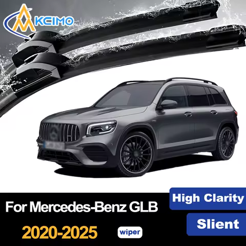 For Mercedes-Benz GLB X247 2020-2025 2021 2022 2023 2024 Front Wiper Blades Car Windscreen Windshiel
