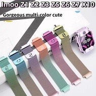 [Ready Stock] For Imoo Z1 Z2 Z3 Z5 Z6 Z7 X10 Strap Z1 Wristband Imoo Z1 Z2 Z3 Z5 Z6 Z7 X10 Metal Mag