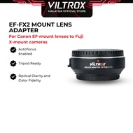 VILTROX EF-FX2 Lens Adapter For Canon EF-mount lens To Fuji X Mount cameras