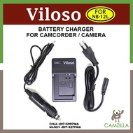 Viloso NB-12L Battery Charger Canon PowerShot G1 X Mark II, N100, VIXIA mini X etc.