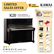 LIMITED OFFER KAWAI NO. K20 - Used Acoustic Upright Piano Japan Imported Local Refurbish Recon Piano