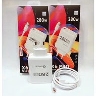 Charger For POC0 X6 PRO FaSt Charger 280W Quick Charge3.0 Support Fast Charging