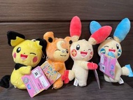 Pokémon 景品全套 全新 正電拍拍 負電拍拍 熊寶寶 比超