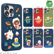 Line Friends Brown Sally Cony Space Soft Case 韓國 Line Friends 熊 大宇宙篇全包 手機保護套（適用於多款手機型號) iPhone14 iPhone 14 iphone13 iphone12 適用於三星 Samsung Galaxy S20FE Galaxy S21 Galaxy S22 Utra S22+ Note 20 Ultra 最新產品 正貨 韓國空運到港